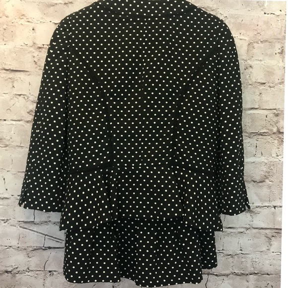 WHBM Dot Jacquard skirt Suit - Picture 4 of 8